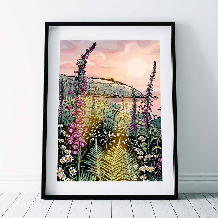 Konsttryck/Säsonger/Sommar Wildflowers för wholesale av Freya's Prints