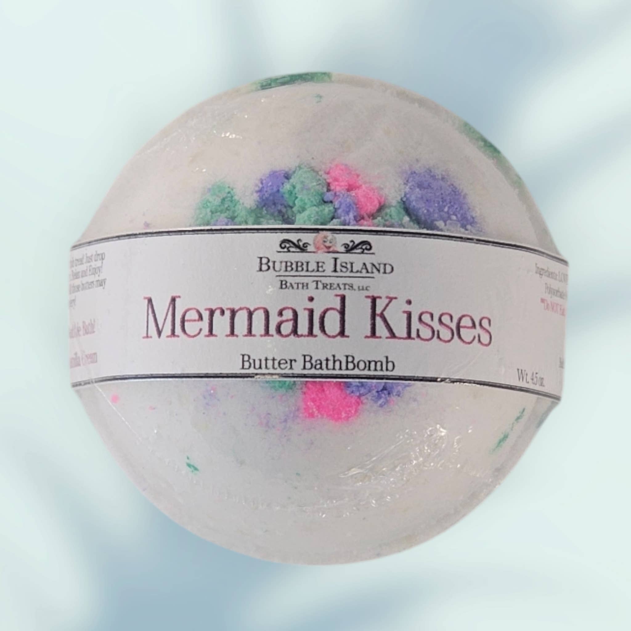 Bubble Island Bath Treats - Wholesale Bath Bomb/Fizz - Bath Bomb - Mermaid Kisses