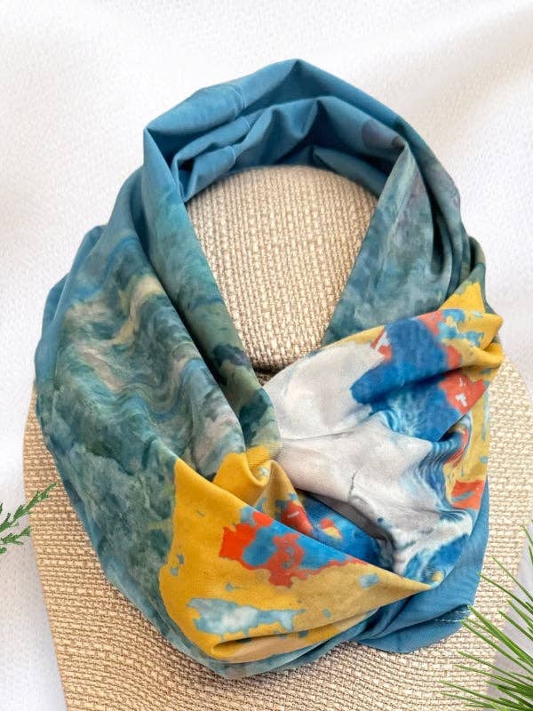 Innately, an infinity scarf for wholesale by VivaTheCircle