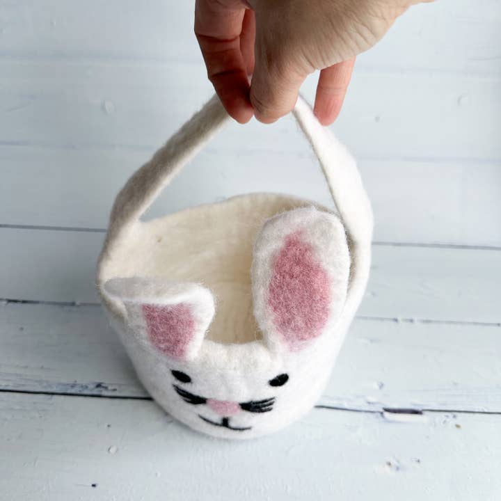 Sewing Seeds Play - Wholesale Basket - Kids & Baby - One Felt Easter Bunny Basket 1