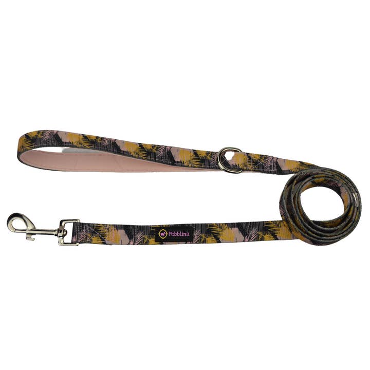Gold Hexagon Dog Lead for wholesale by Pebblina