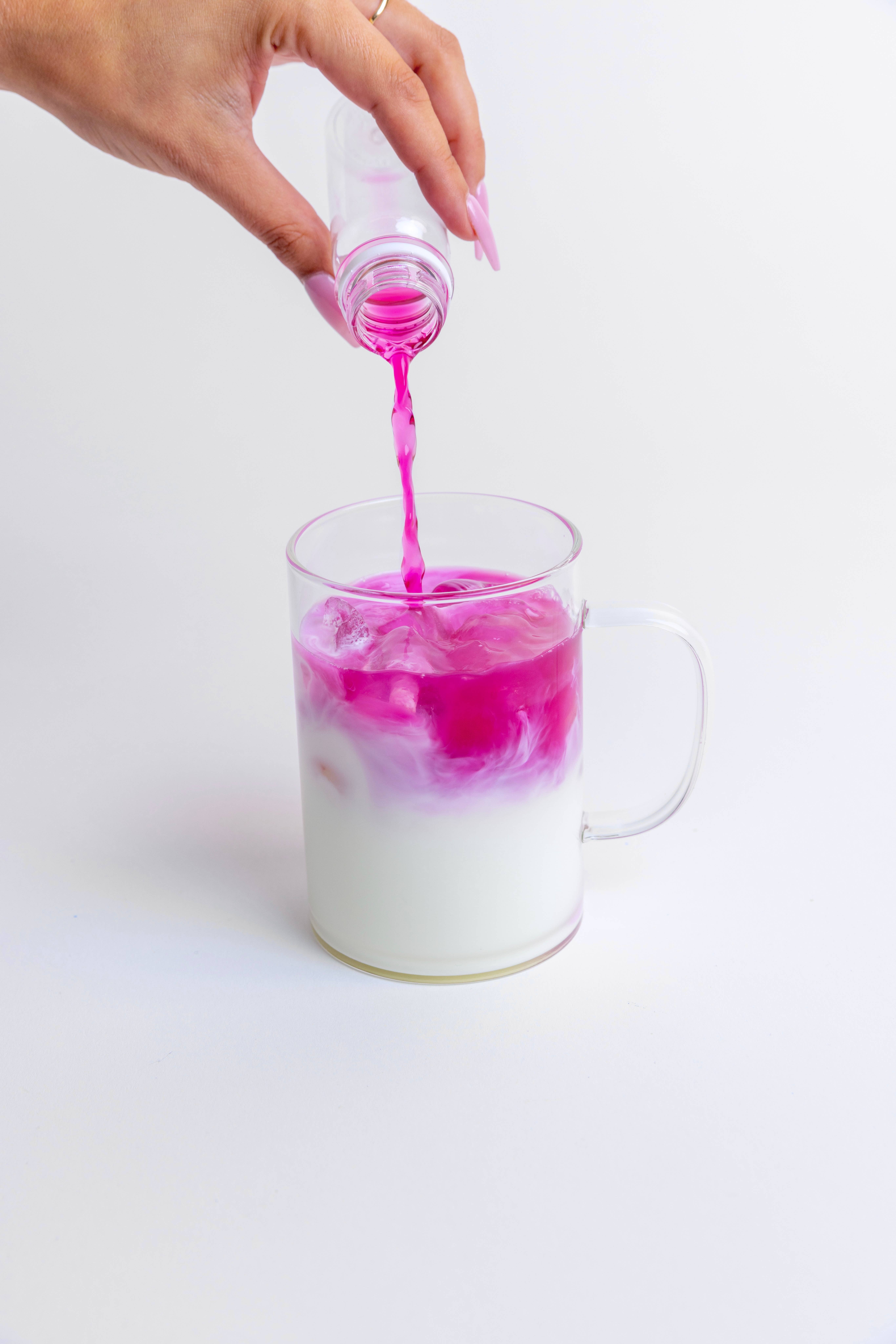 TIGER SHOT - Wholesale Protein/Superfood Powder - PINK MATCHA SHOT for lattes (16 Servings)5