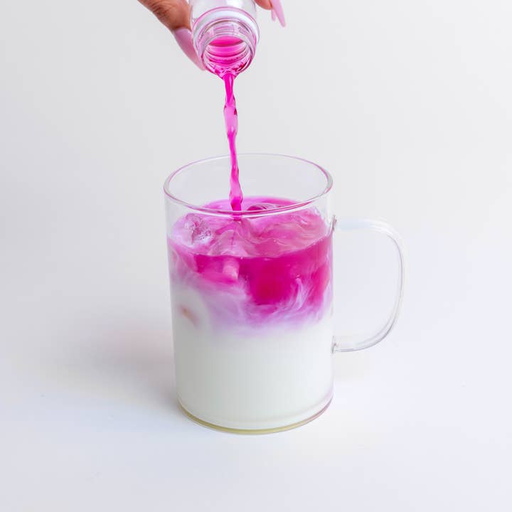 TIGER SHOT - Wholesale Protein/Superfood Powder - PINK MATCHA SHOT for lattes (16 Servings)5