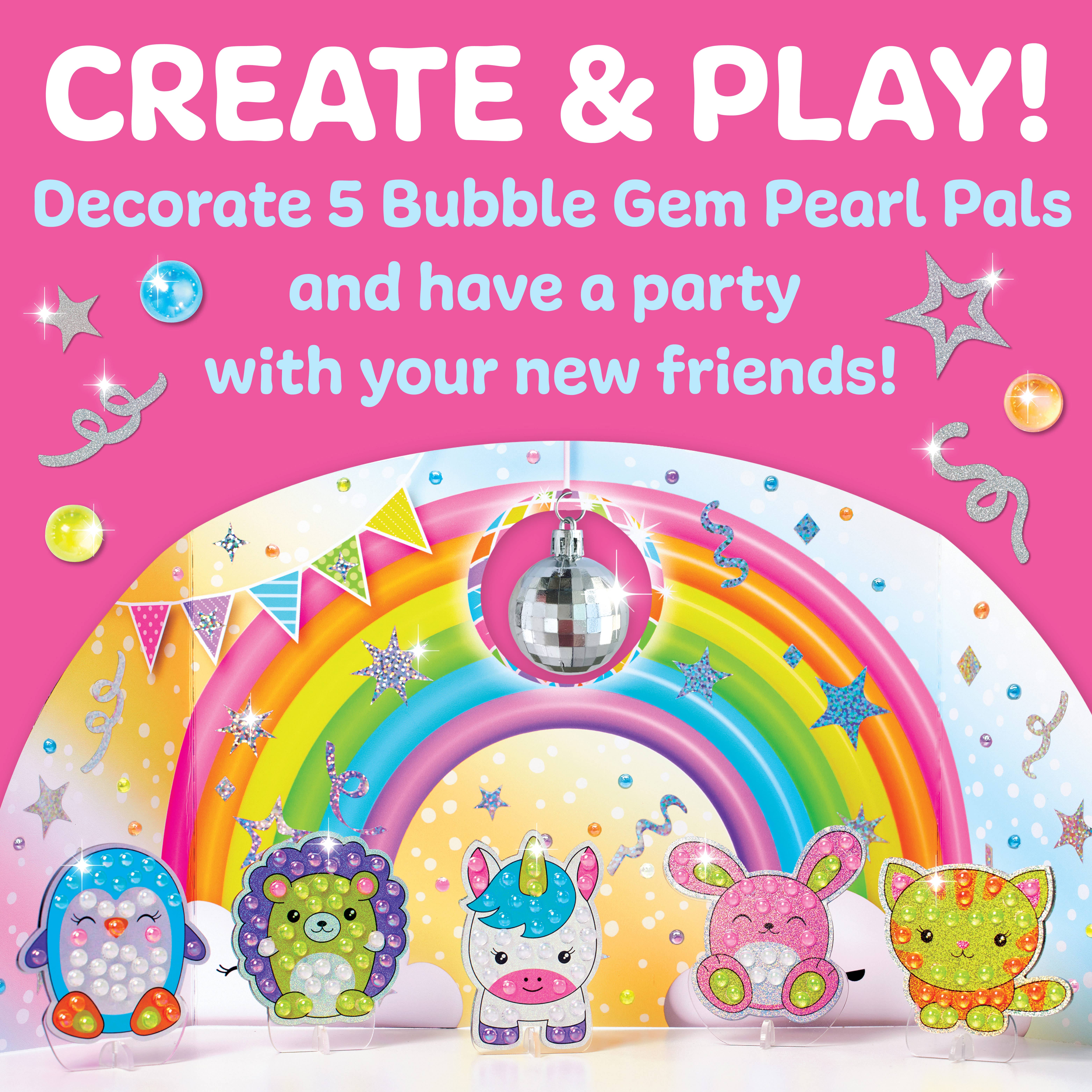Faber-Castell / Creativity for Kids - Wholesale DIY Craft Kit - Kids - Bubble Gems Pearl Pals Disco Party Diamond Painting Kit9