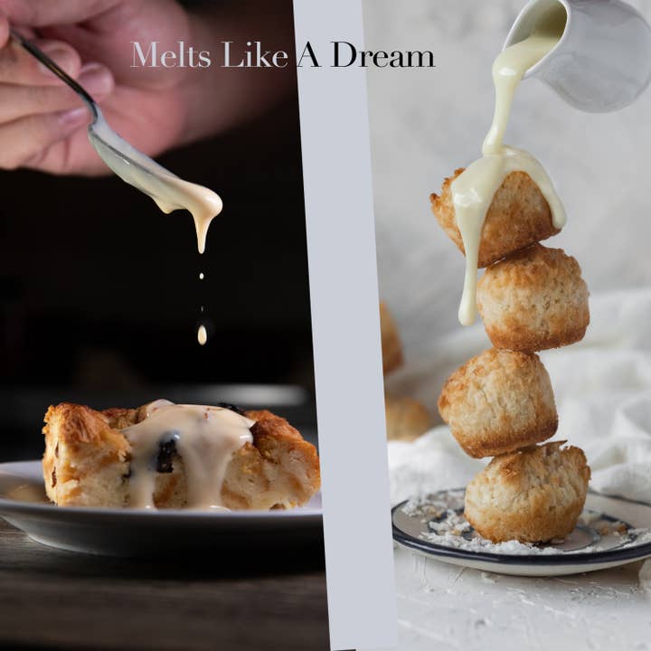 Swisense - Wholesale Baking Chocolate - Premium Italian White DELUXE Melting Chocolate Melts 2 LBS2