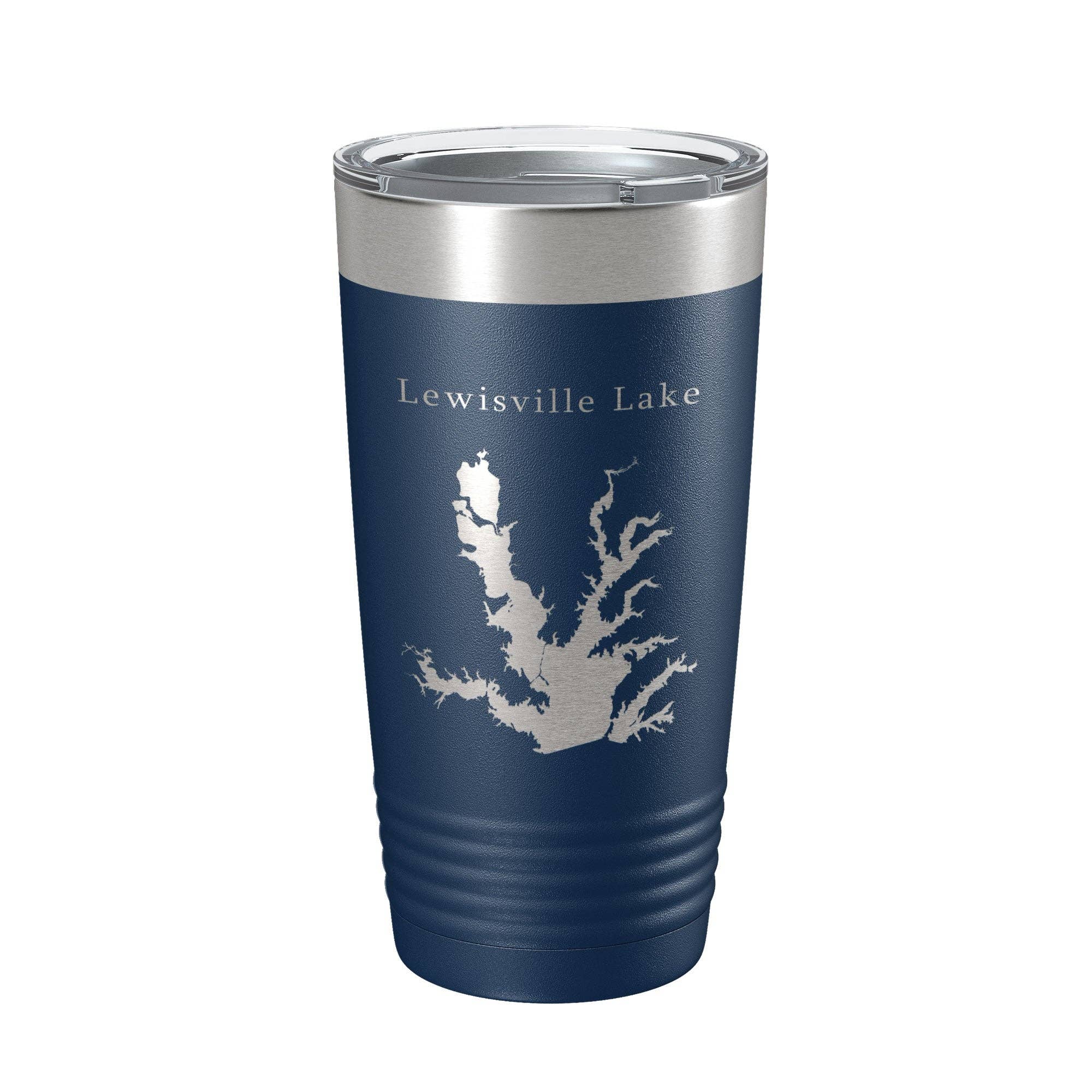 CarveBright - Wholesale Insulated Mug/Tumbler - Lewisville Lake Map Tumbler Travel Mug Insulated Laser Engraved Coffee Cup Texas 20 oz2