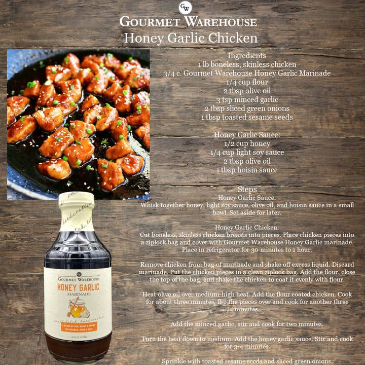 Gourmet Warehouse Brands - Wholesale Marinade - Gourmet Warehouse Honey Garlic Marinade9