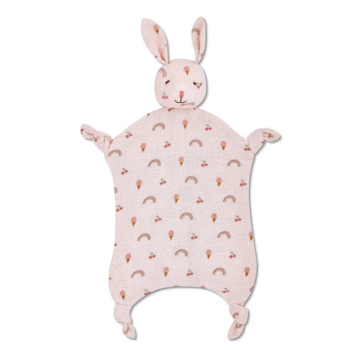 Muslin Bunny Lovey - Arcoíris y helado para venta al por mayor de Apple Park