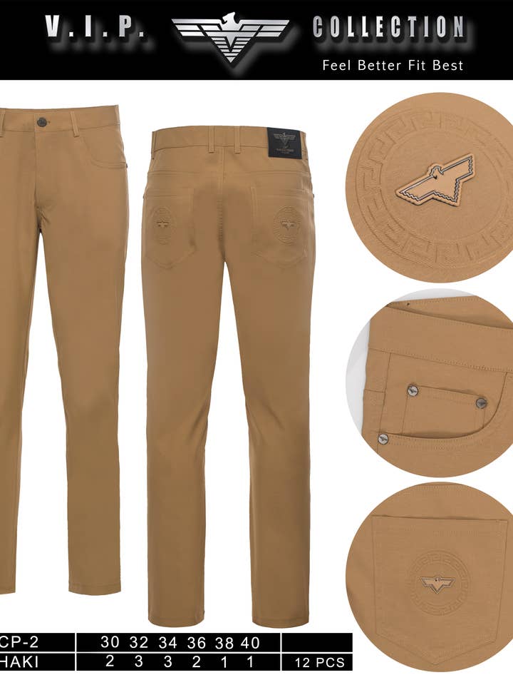 VCP-2 MEN'S STRETCH TROUSERS for wholesale by Urban Fitz