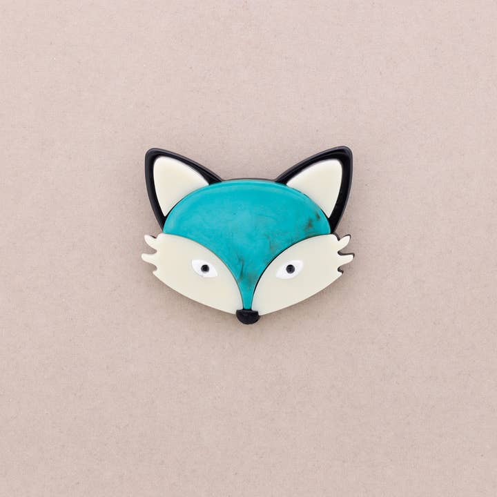 Sonata - Wholesale Brooch - Little Fox Resin Brooch2