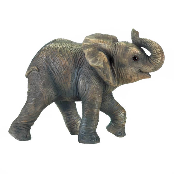 Happy Elephant Figure for wholesale by Zingz Home