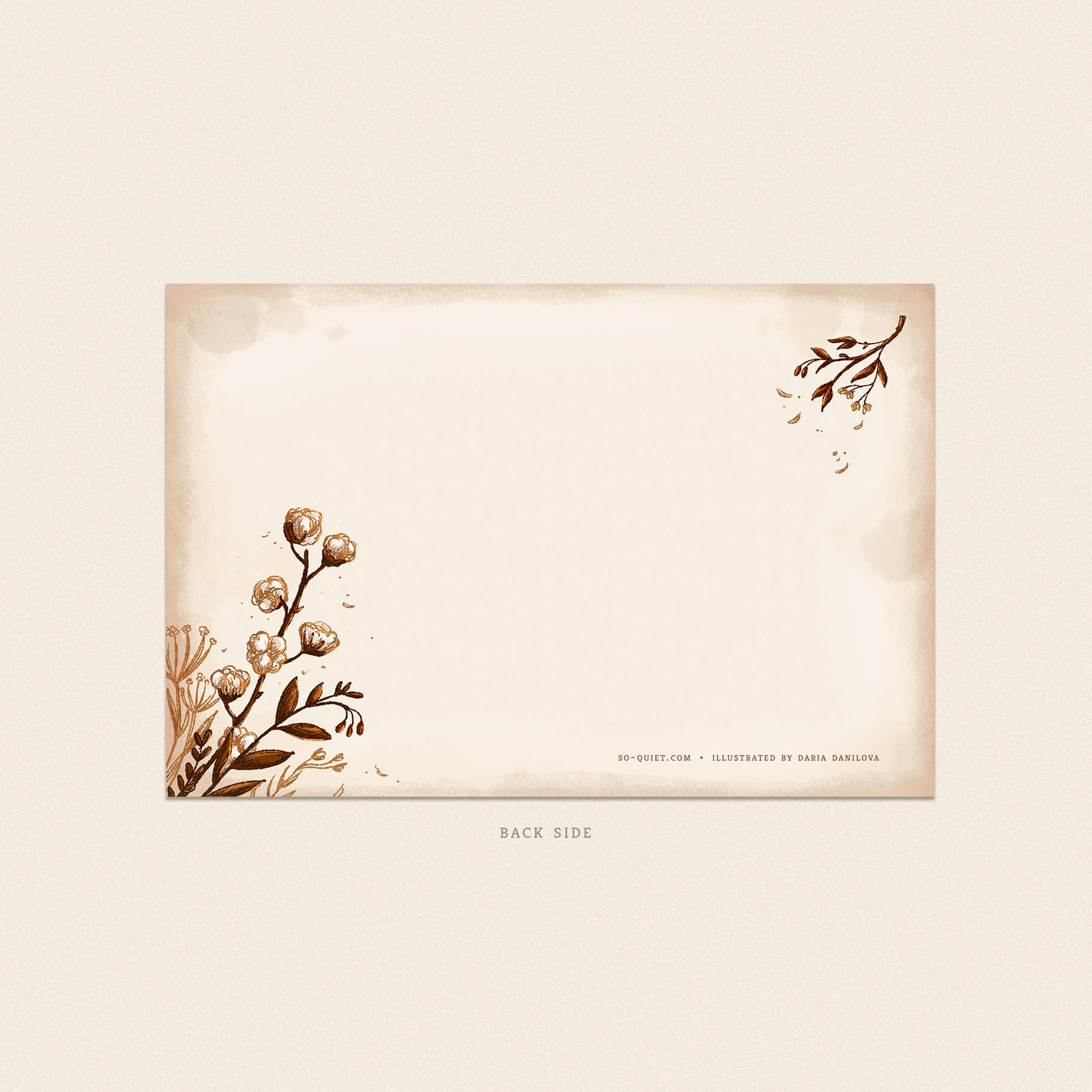 So Quiet - Vente Cartes postales - Carte Librairie mobile originale2