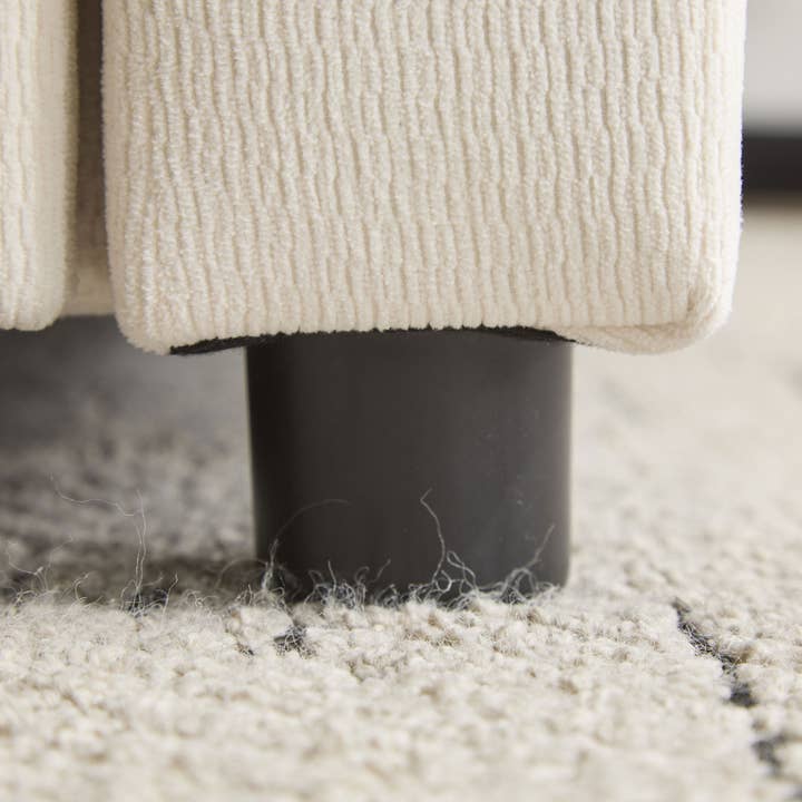 Urban Meuble - Wholesale Sofa - Light beige velvet 2-seater convertible sofa bed, 5-position backrest RIDGEGLEN17