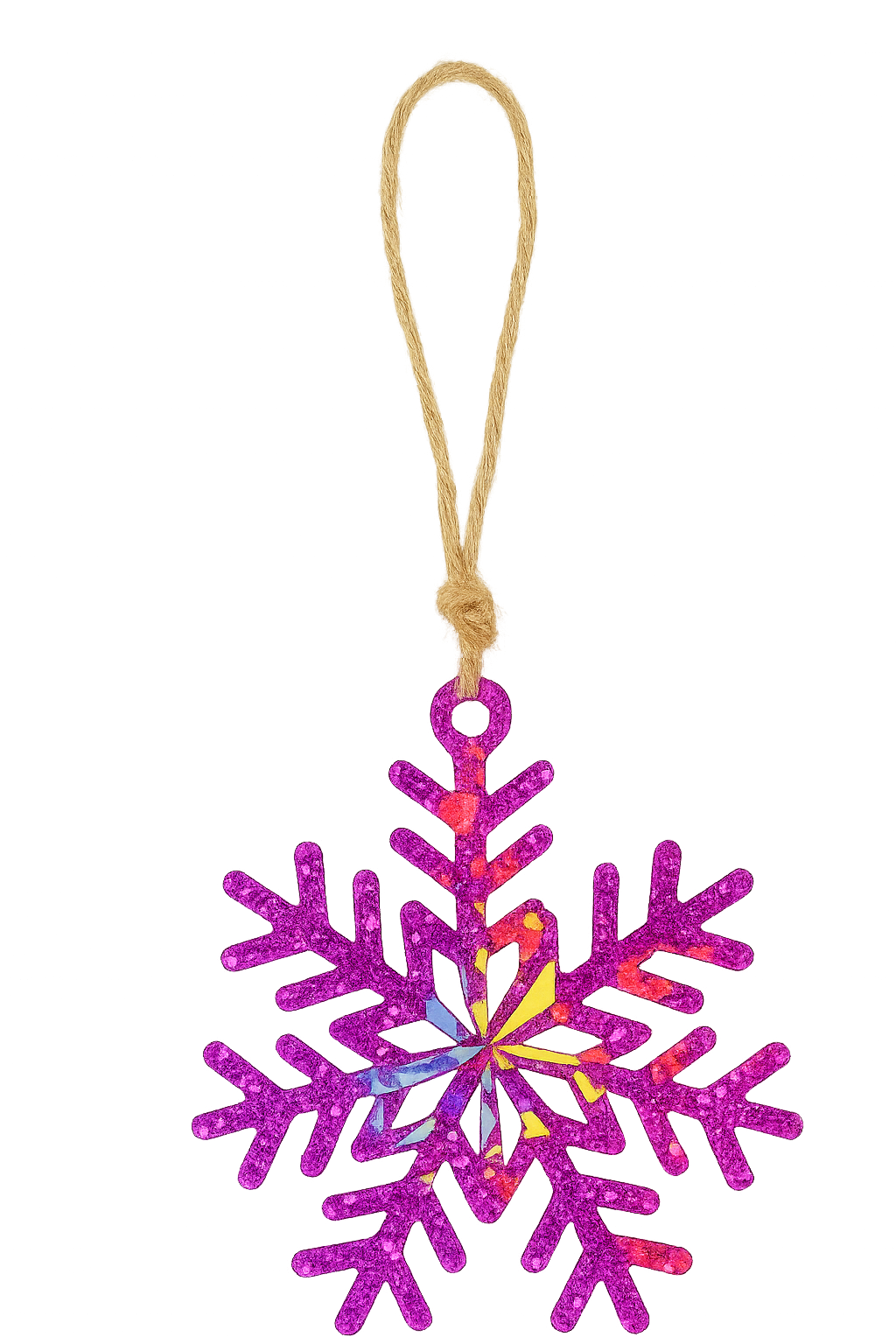 JEMS of the Sea - Vente Objets de décoration - Ornement Flocon de Neige - Résine Holographique - Noël15