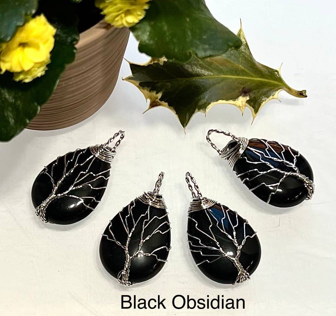 KayleeNYC - Vente Breloques/médailles personnalisées - Pendentifs Cristal Arbre de Vie5