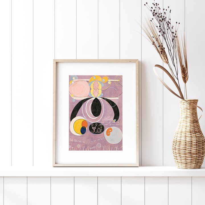 Sugar & Canvas - Wholesale Art Print - Hilma af Klint The Ten Largest, No.6 Adulthood Group IV HK162