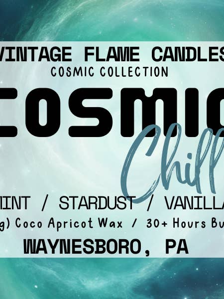 Cosmic Chill - Cosmic Collection for wholesale by The Vintage Flame Candles