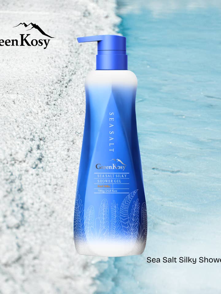 GreenKosy Sea Salt Silky Shower Gel for wholesale by GreenKosy