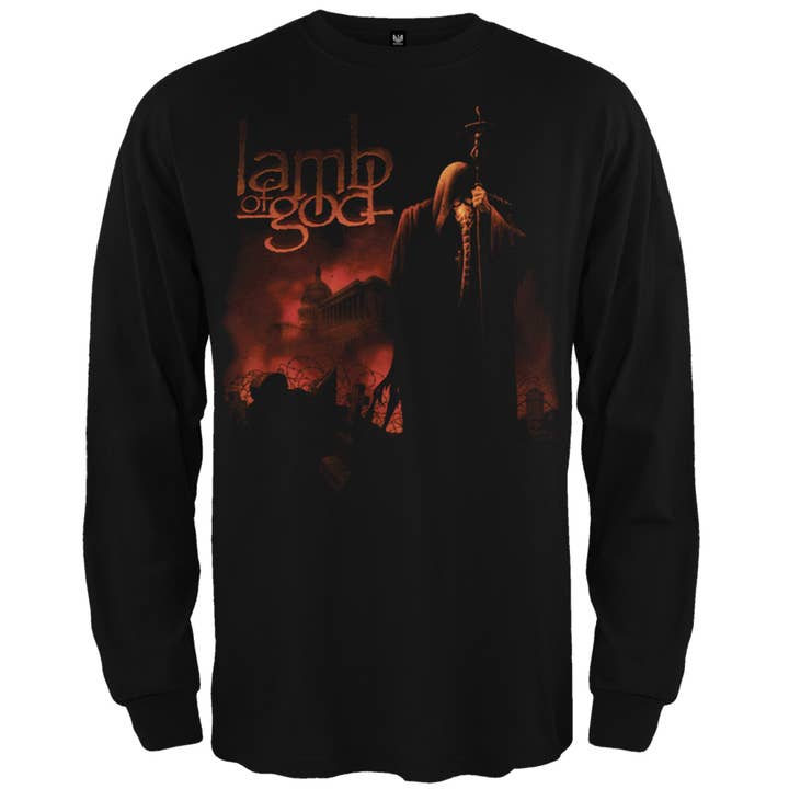 Lamb Of God - Toxic Monk Mens Long Sleeve T Shirt for wholesale by Official Store
