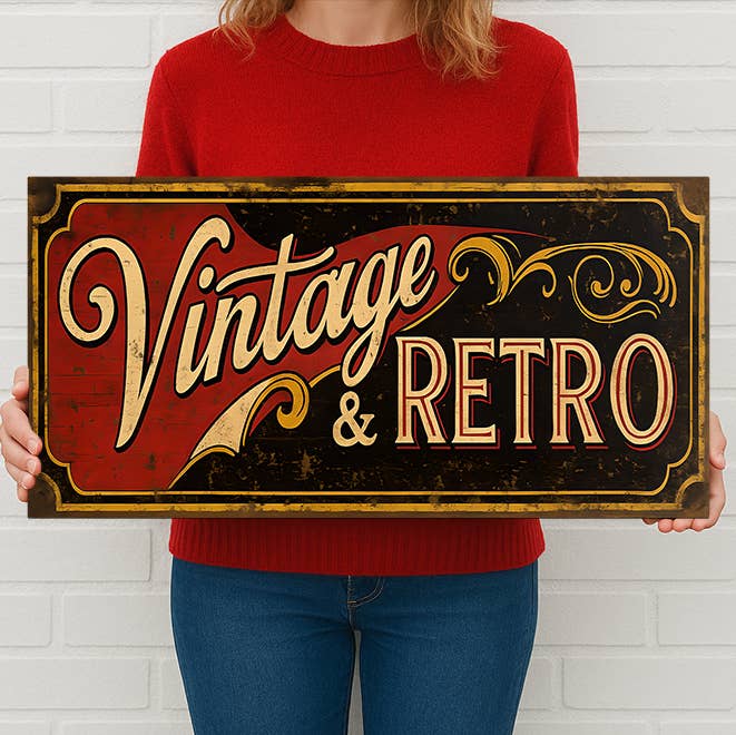 Wholesale Vintage & Retro Metal Sign – Classic Nostalgic Wall