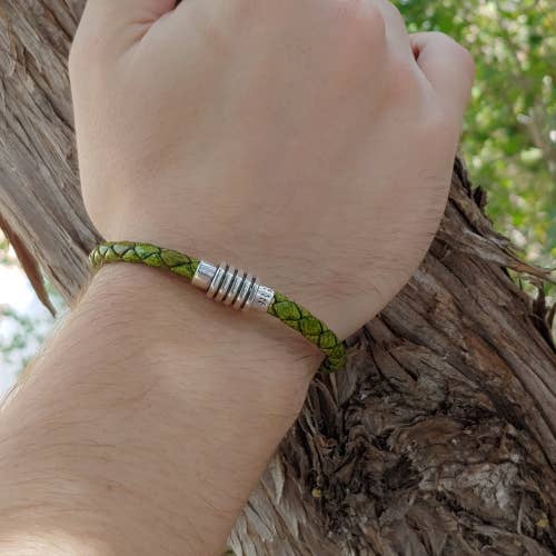 The Essence of Silver – Großhandel Gewebtes/geflochtenes Armband – Geflochtenes Lederarmband für Herren, Damenarmband, Vintage7