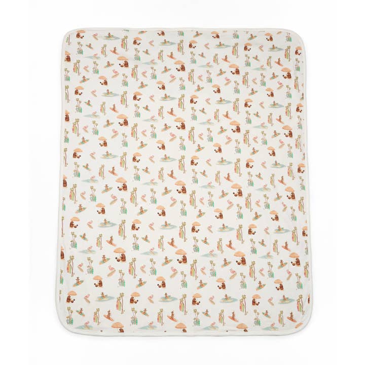 Baby Blanket — Beach for wholesale by Mama Luma