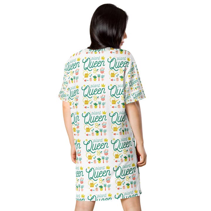 Diamond Eyes Enterprises - Wholesale Dress - Women's - Plant Queen T-Shirt Dress3