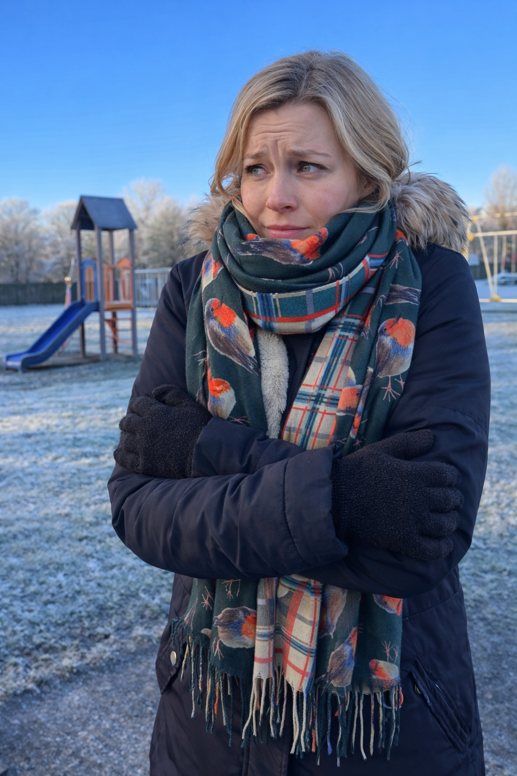 Shimena - Wholesale Scarf - Women's - Double-Sided Robin & Tartan Pashmina12