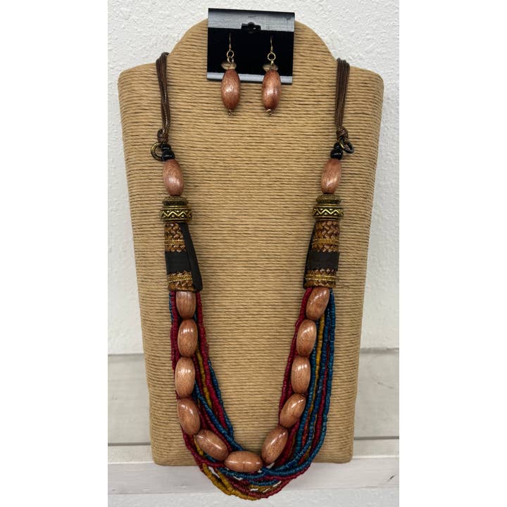 4 STRÄNGE DUNKELBRAUNES VERSTELLBARES WACHSBAND MIT MEHREREN STRÄNGEN für den Großhandel von International Duru's