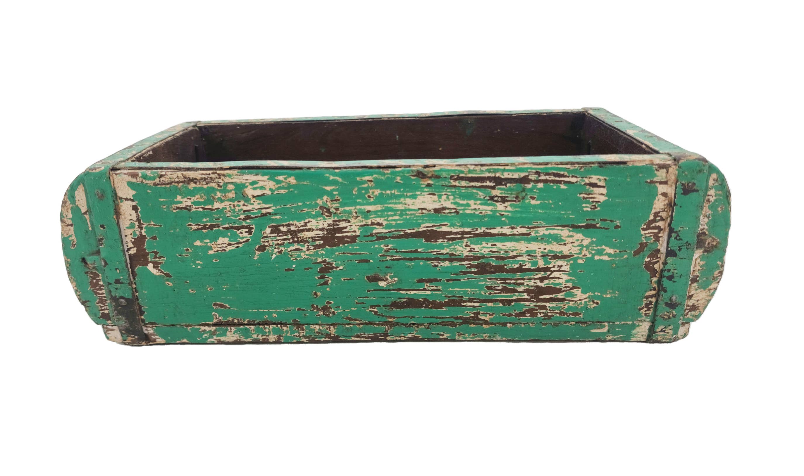 Vintage Addiction - Wholesale Planter Box - Green Vintage Brick Mould/Wooden Planter6