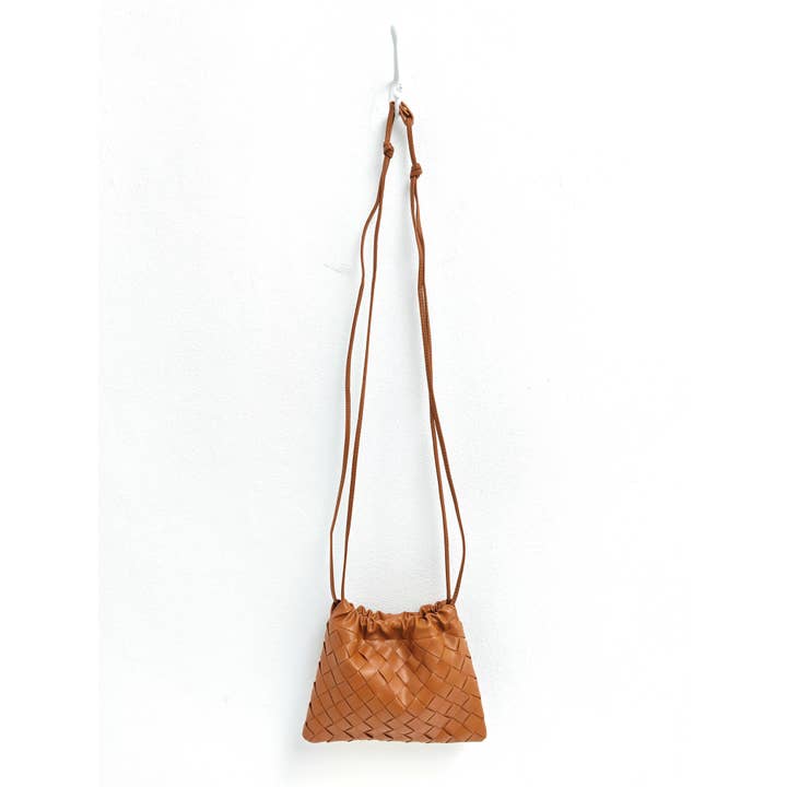 Superbia – wholesale Crossbody bag – Women's – Handmade Woven Premium Pu Mobile Bag Essential BagB218315