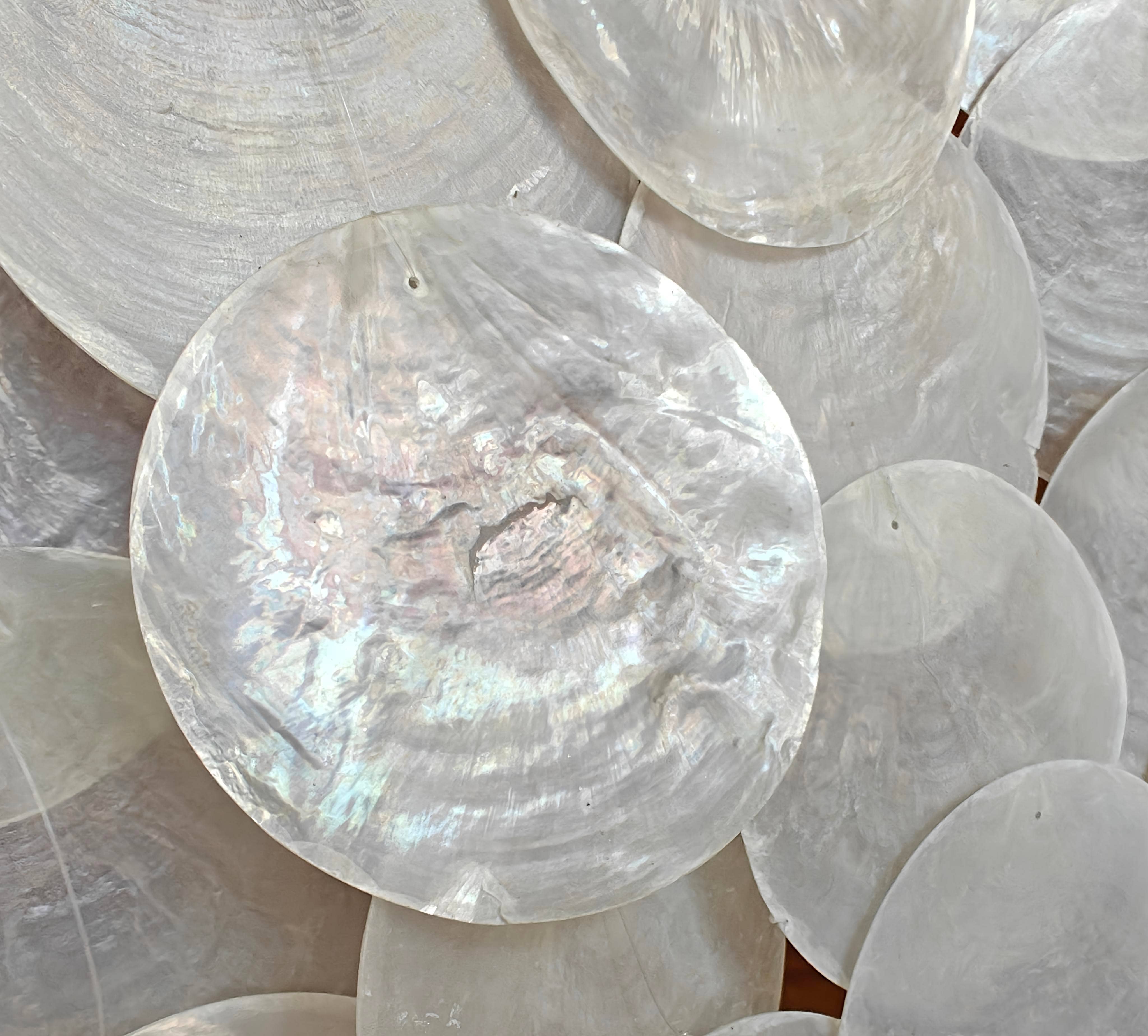 Product Import Holland - Wholesale Mobile - Lamp capiz Large - Ibiza - tropical - decoration - shells2