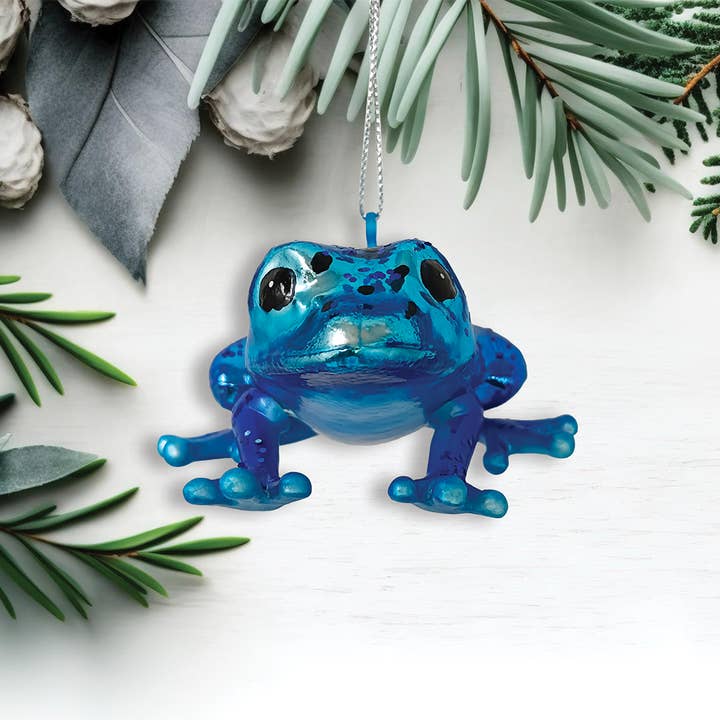 OrnamentallyYou – wholesale Ornament – Poison Dart Frog Glass Christmas Ornament2