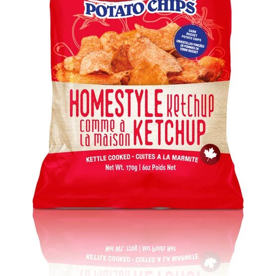 Covered Bridge - Wholesale Chips - 170g Homestyle Ketchup Chips