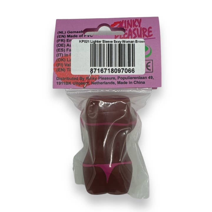 Kinky Pleasure - Vente Briquets - Kinky Pleasure - KP021 - Étui pour briquet en forme de corps sexy homme ou femme - 3 couleurs6
