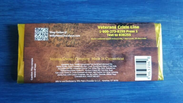 Willy Petes Chocolate Co - Wholesale Chocolate Bar - HumDrumVee Chocolate Bar1