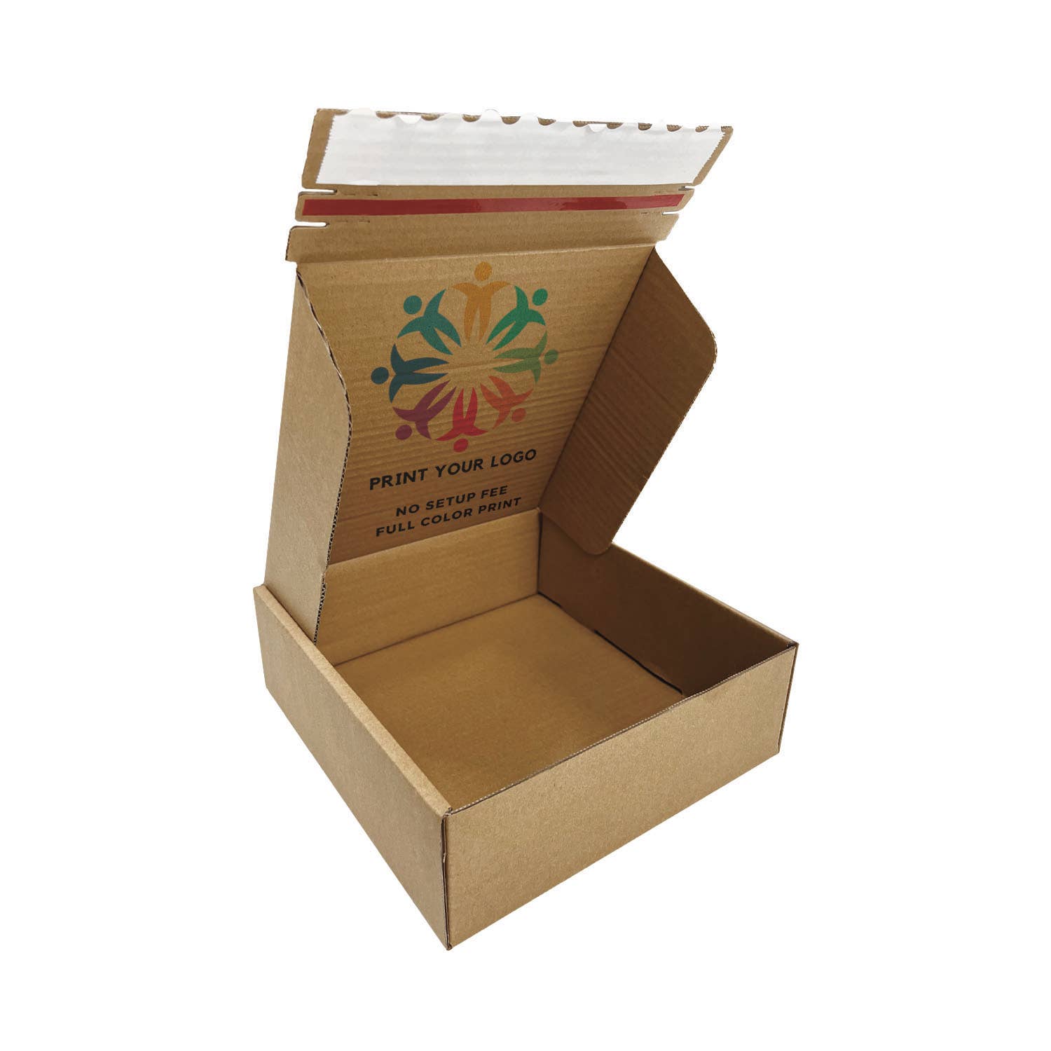 Kis Paper - Wholesale Gift Box - 40pcs 9"x9"x3" Custom Printed Kraft Mailer Boxes1
