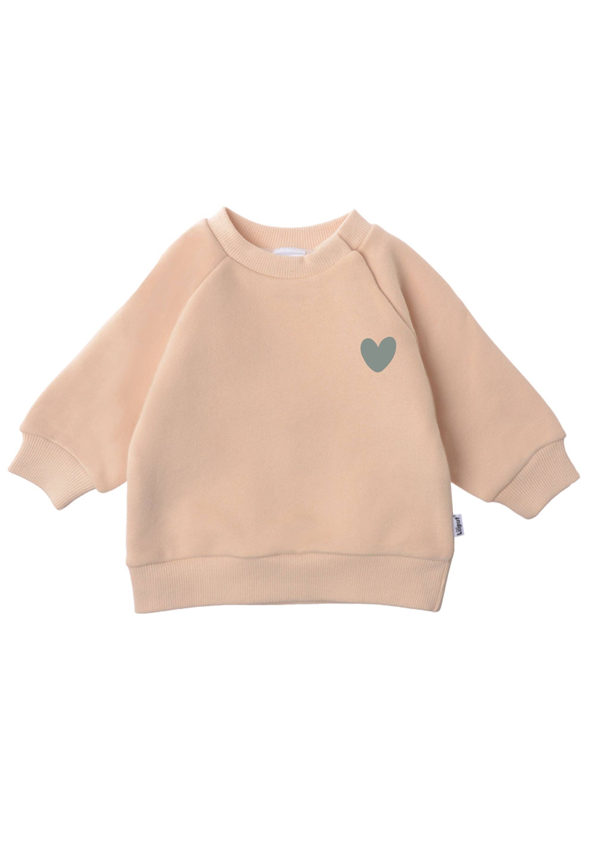 Liliput – wholesale Top & trouser set – Kids – 2-piece set with sweatshirt in beige and corduroy pants in reed5