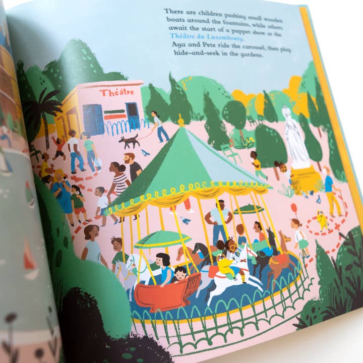 Aya & Pete - Wholesale Book - Kids - The Amazing Adventures of Aya & Pete in Paris! (Hardcover)