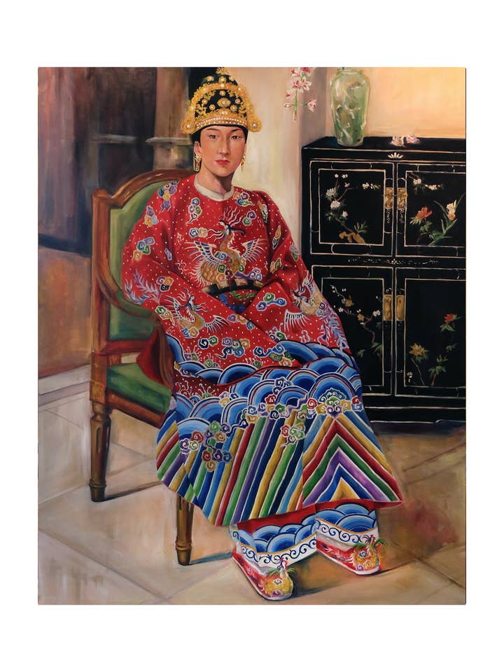 Nam Phuong ART PRINT for wholesale by TRANGS.ART