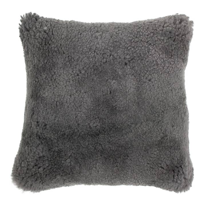Cuscino Nuova Zelanda Pecora Grigio 40X40Cm per la vendita all'ingrosso da parte di Mars & More - Brand of B Living