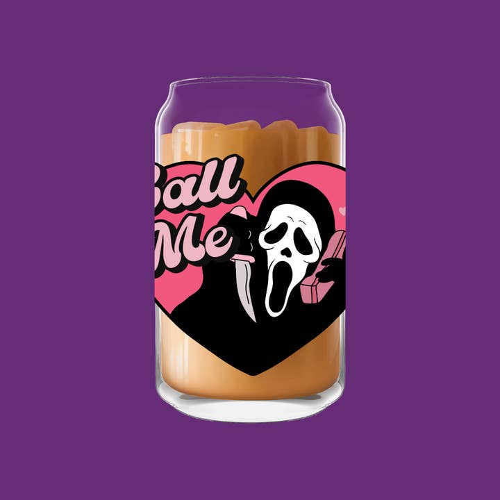 Melting Hearts Co - Wholesale Drinking glass/cup - Call Me Glass Can