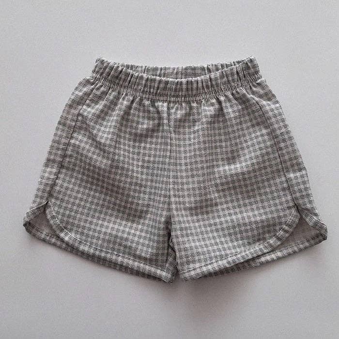 MyKids-USA® – wholesale Shorts - Barn – Sommar Ankomst Baby Barn Unisex Lediga Tunna Enfärgade Mångsidiga Bas Shorts5