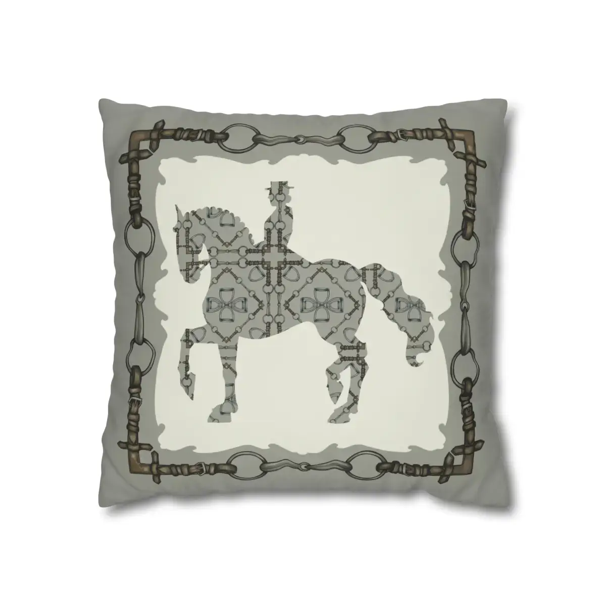 All Designs Equine - Wholesale Throw Pillow Cover - Double Sided Equestrian Dressage Pillow Case2