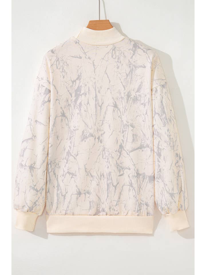 LA Society - Wholesale Sweatshirt - Women's - LAS Western Camo Mock Neck Baggy Sweatshirt (S-XL)11