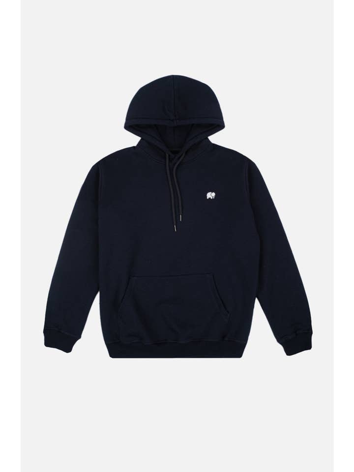 Trendsplant Clothing - Venta al por mayor Sudadera con capucha - Unisex - Sudadera con Capucha Orgánica Explanada Azul