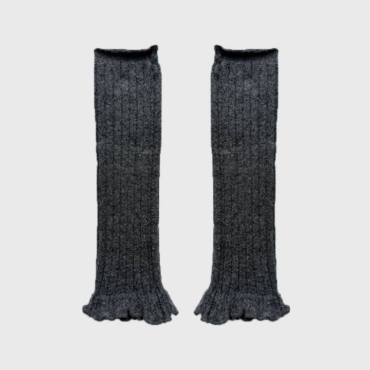 alberalkirk - Wholesale Legwarmers - Women's - Lace Trim Ballet-Inspired Leg Warmers M5A1313