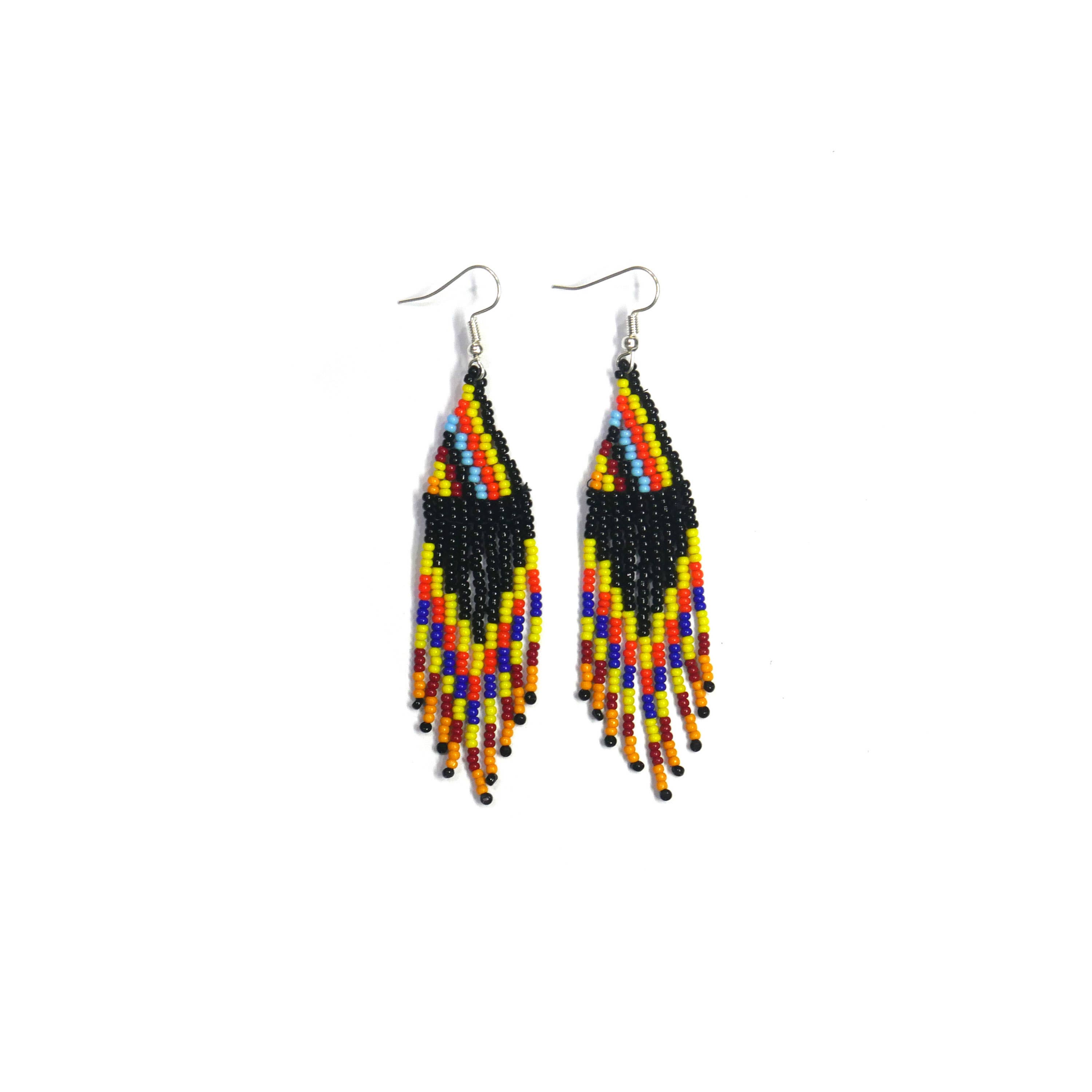 KANGURAH - Wholesale Lanyard - Women's - Beaded Lanyard with Matching Beaded Earrings, ID Card Holder31