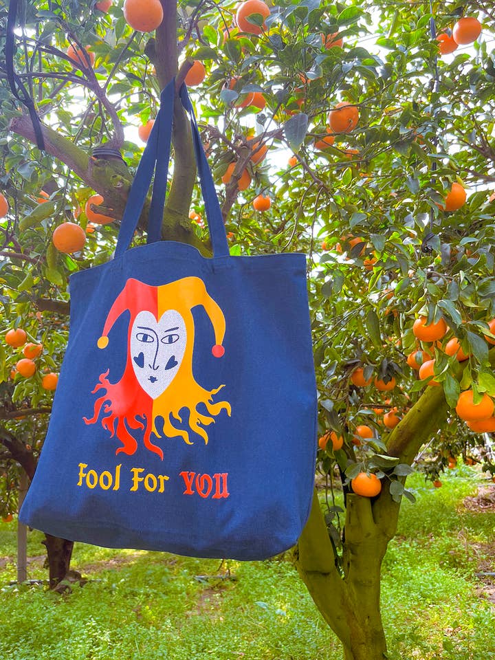 Fool For You Tote for wholesale by Inner Peach Design