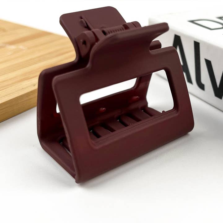 SoapElenGlen - Wholesale Hair Clip - Women's - Medium Square Hair Claw Clip7